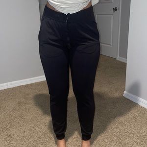 Black lululemon joggers